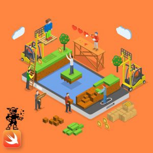 En este curso online de creación de videojuegos, vamos a aprender sobre SpriteKit asociado a iOS7. Incluye certificado final para los mejores estudiantes.