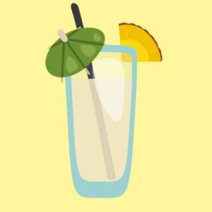 Vídeocurso online en el que aprenderás a hacer una Piña colada con Ron Matusalem