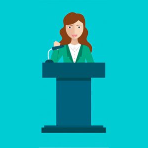 Imprescindible curso para cualquier estudiante o profesional que quiera aprender o mejorar técnicas para hablar en público y convencer a la audiencia.