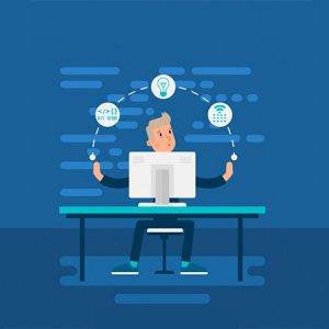 Este curso aprenderas a como programar a traves de una metodologia explicando los conceptos de manera clara y posteriormente una demostracion ,  utilizando JavaScript como lenguaje de programacion, el lenguaje mas demandado por todas las empresas actualmente.