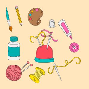 Videos que muestran los pasos para bordar los diferentes puntos que se enseñan en el curso. Con este curso se aprende la puntada de pespunte, el punto de tallo, el punto de cadeneta, el punto recto vertical y el punto en diagonal.